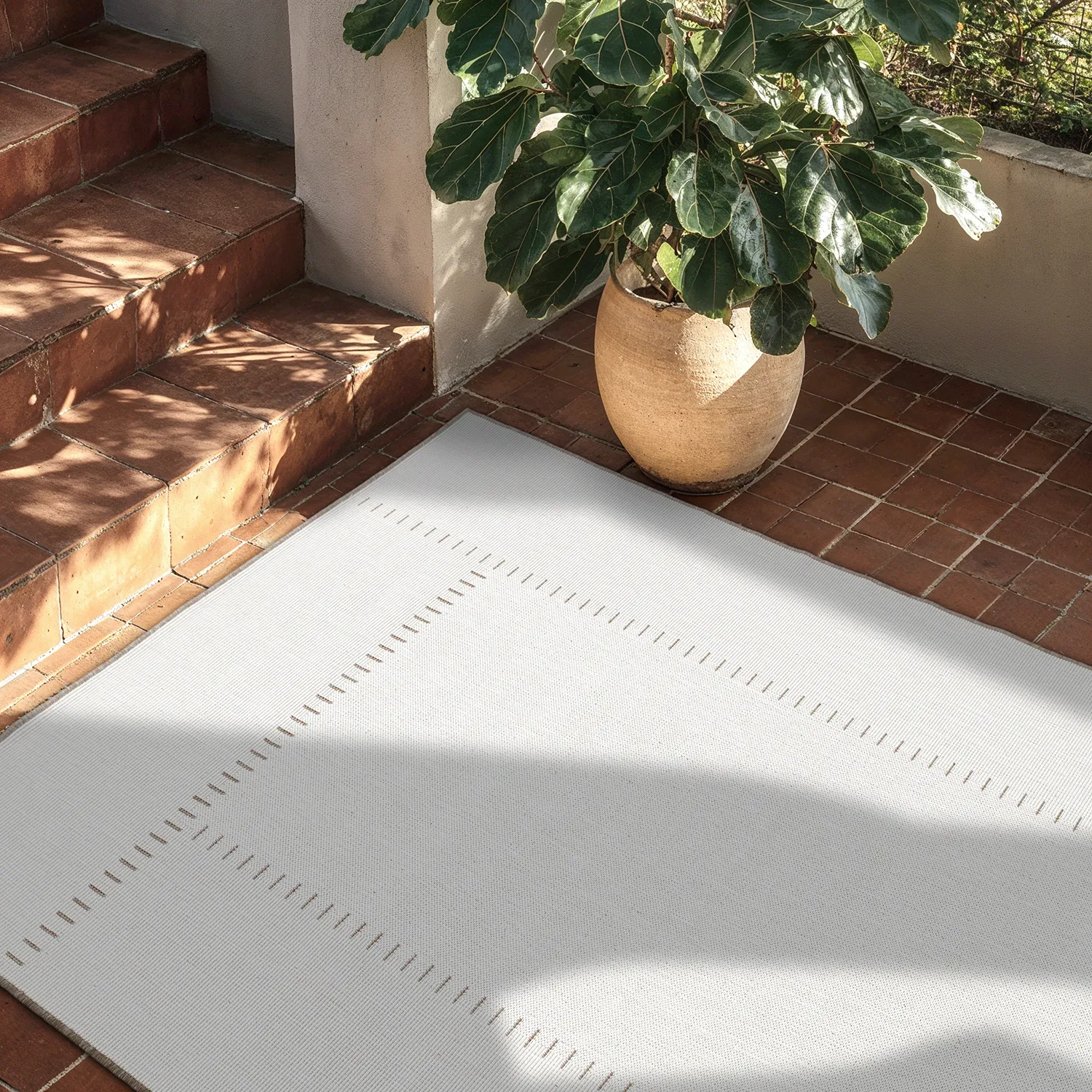 Teppich für innen und außen - utomhusmatta - Rhea (beige)
