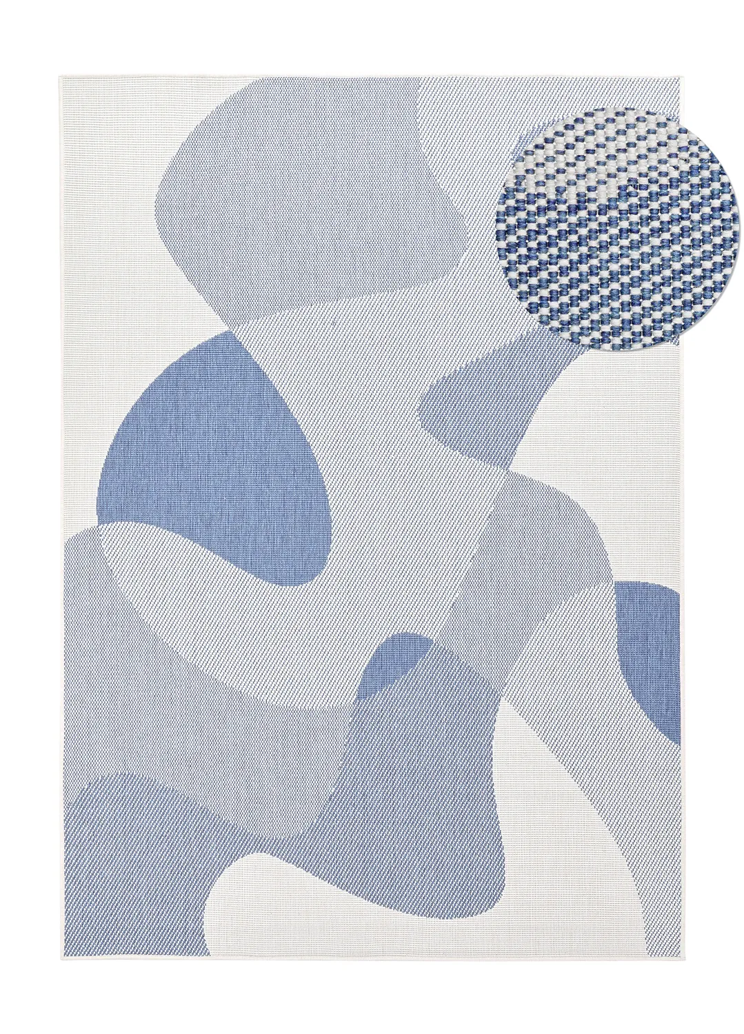 Teppich für innen und außen - utomhusmatta - Somerville (blau)
