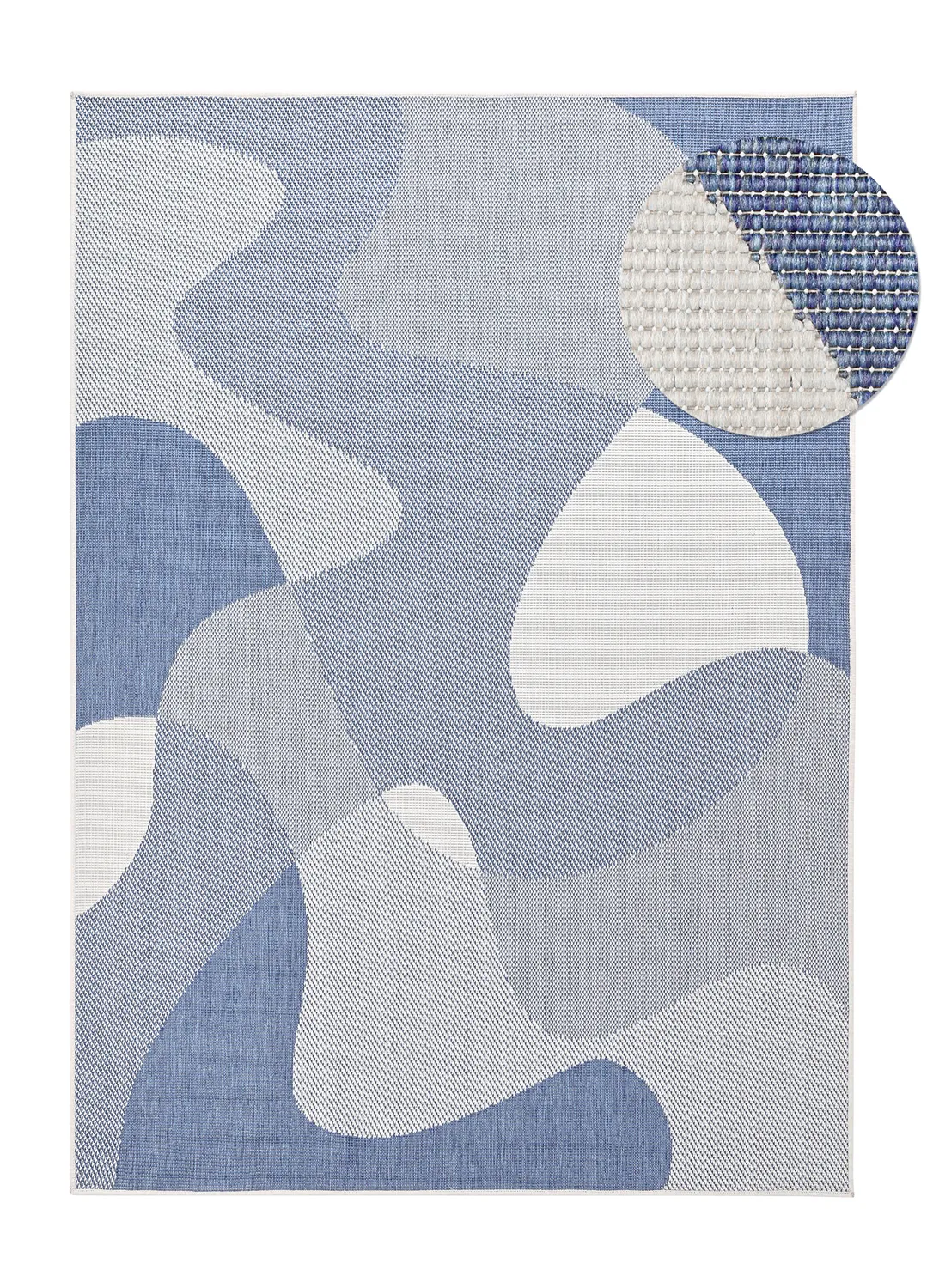 Teppich für innen und außen - utomhusmatta - Somerville (blau)