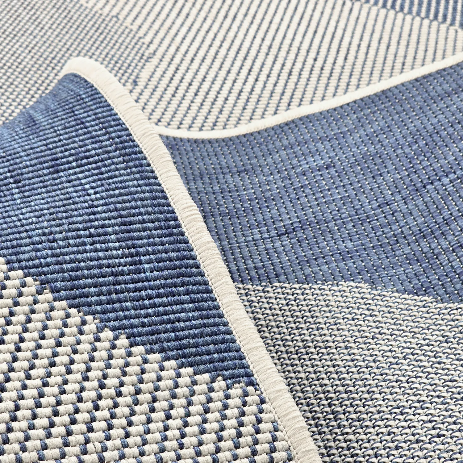 Teppich für innen und außen - utomhusmatta - Somerville (blau)