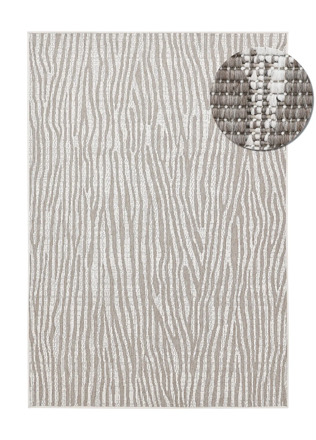 Teppich für innen und außen - utomhusmatta - Vaura (beige)