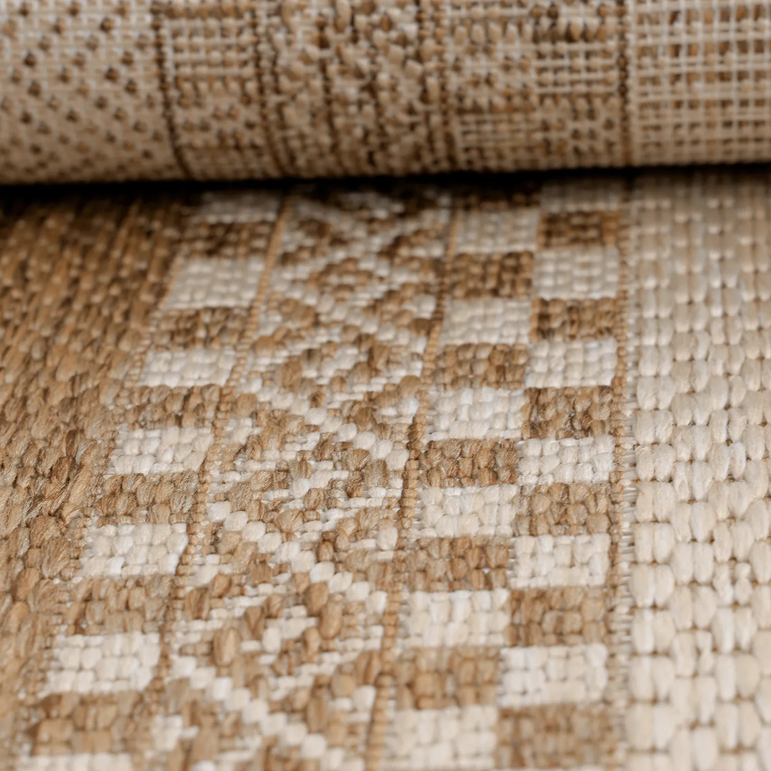 Teppich für innen und außen - Sousse (braun)