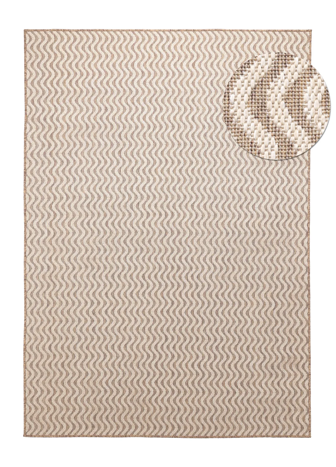 Teppich für innen und außen - Tracino (braun)