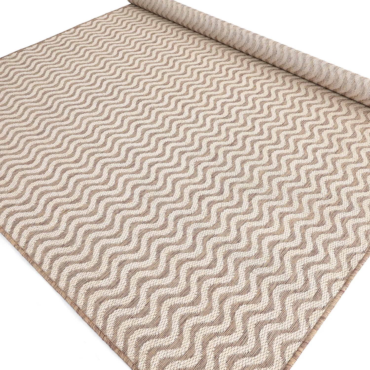 Teppich für innen und außen - Tracino (braun)