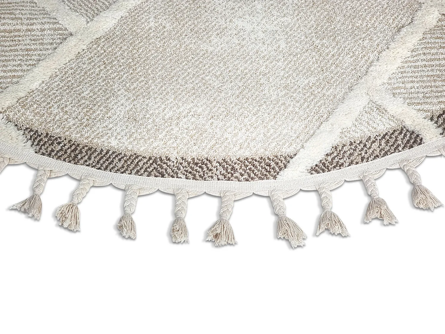 Runde Teppiche - Boston (beige)