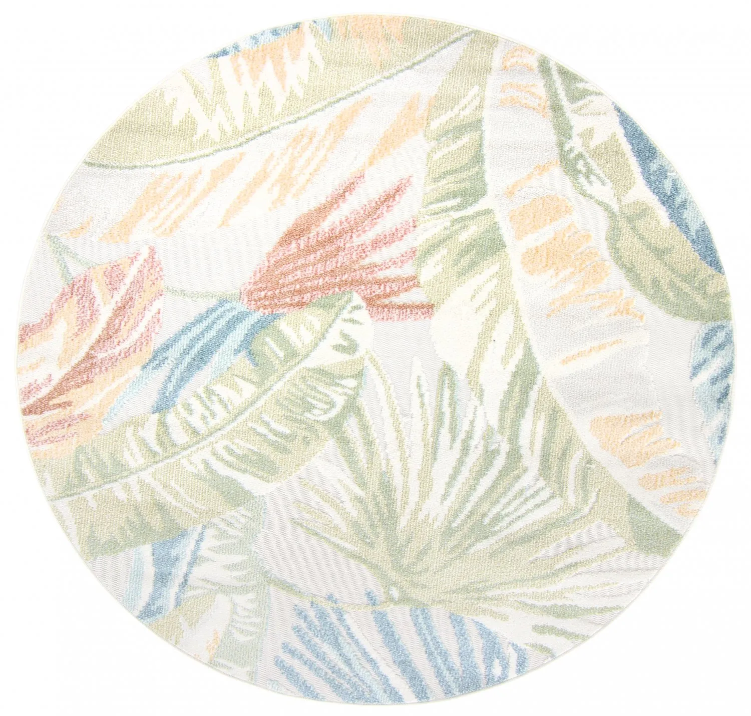 Runde Teppiche - Indoor/Outdoor Havana (cream/multi)