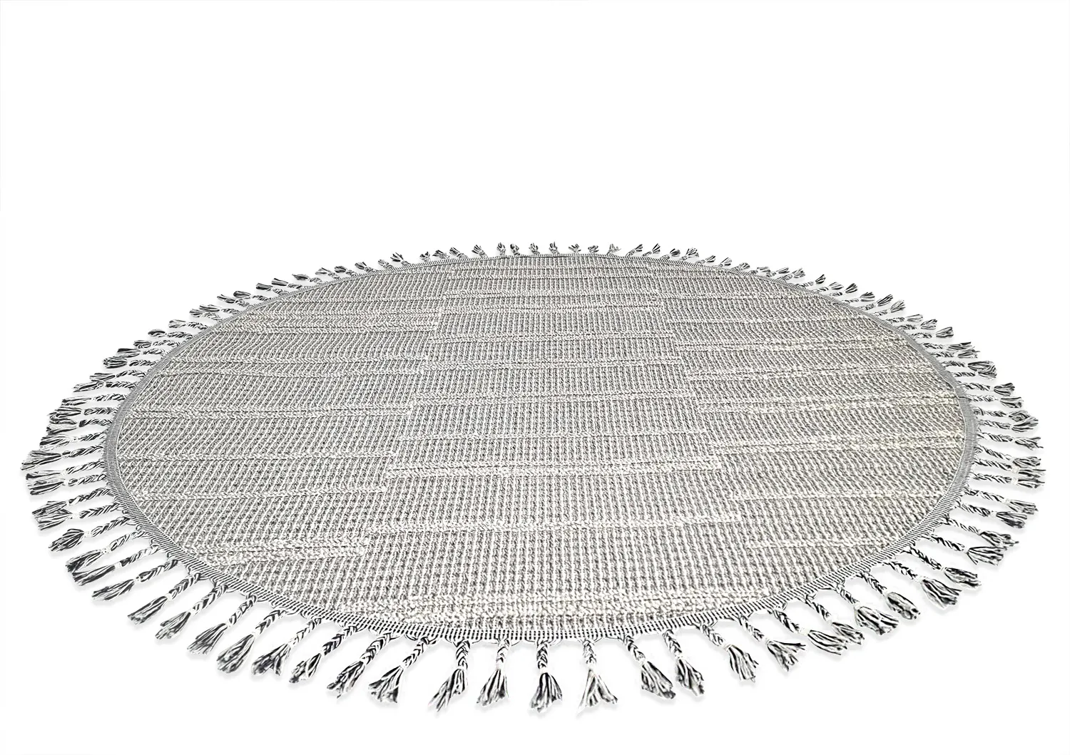 Runde Teppiche - Indoor/Outdoor Paz (grau)