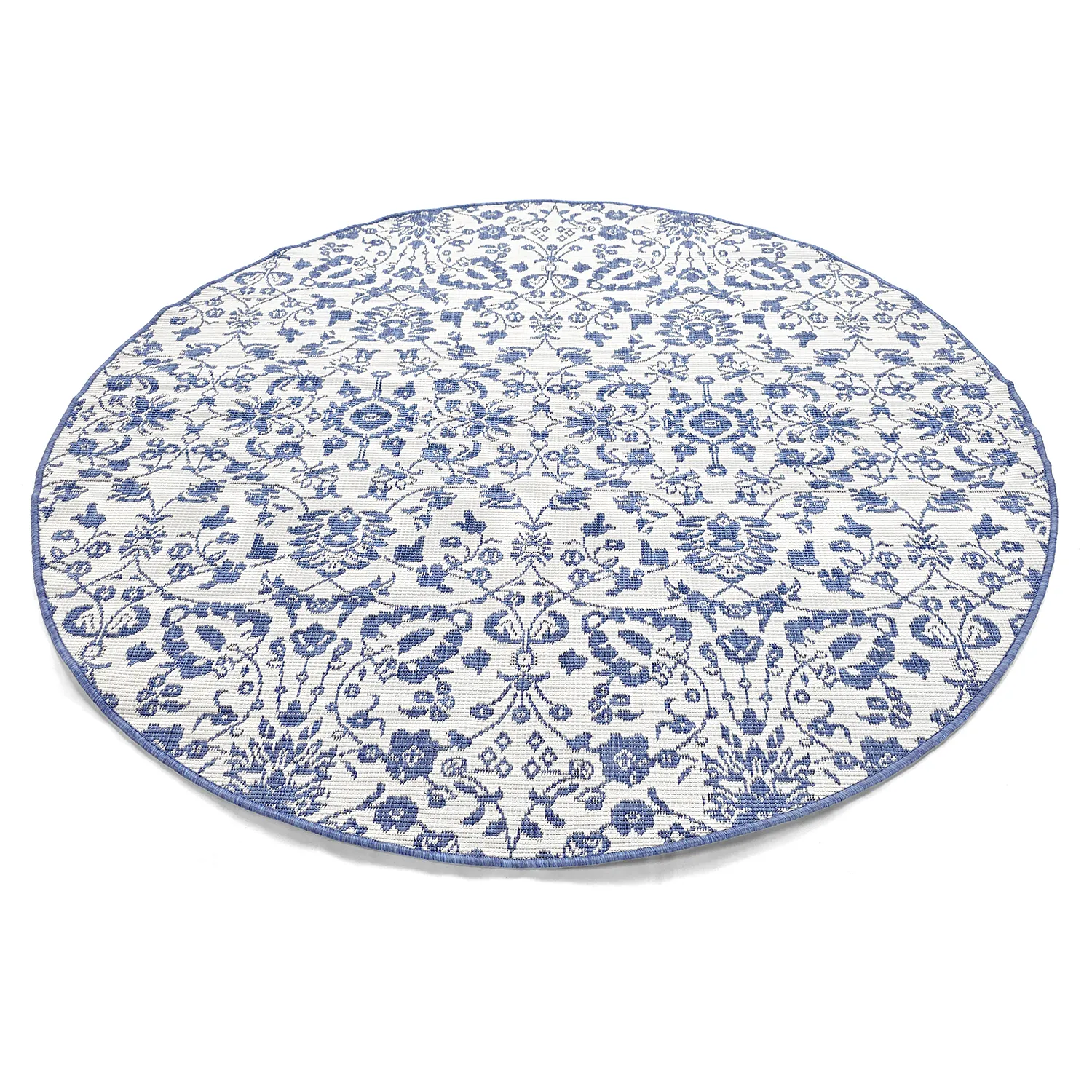 Rund Teppich - Brussels Ocean (blau)
