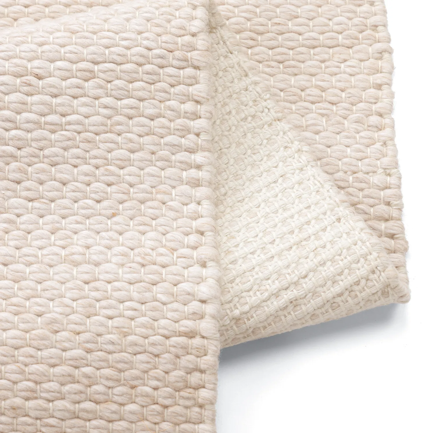Teppich für innen und außen - Arco Wool Look (creme)