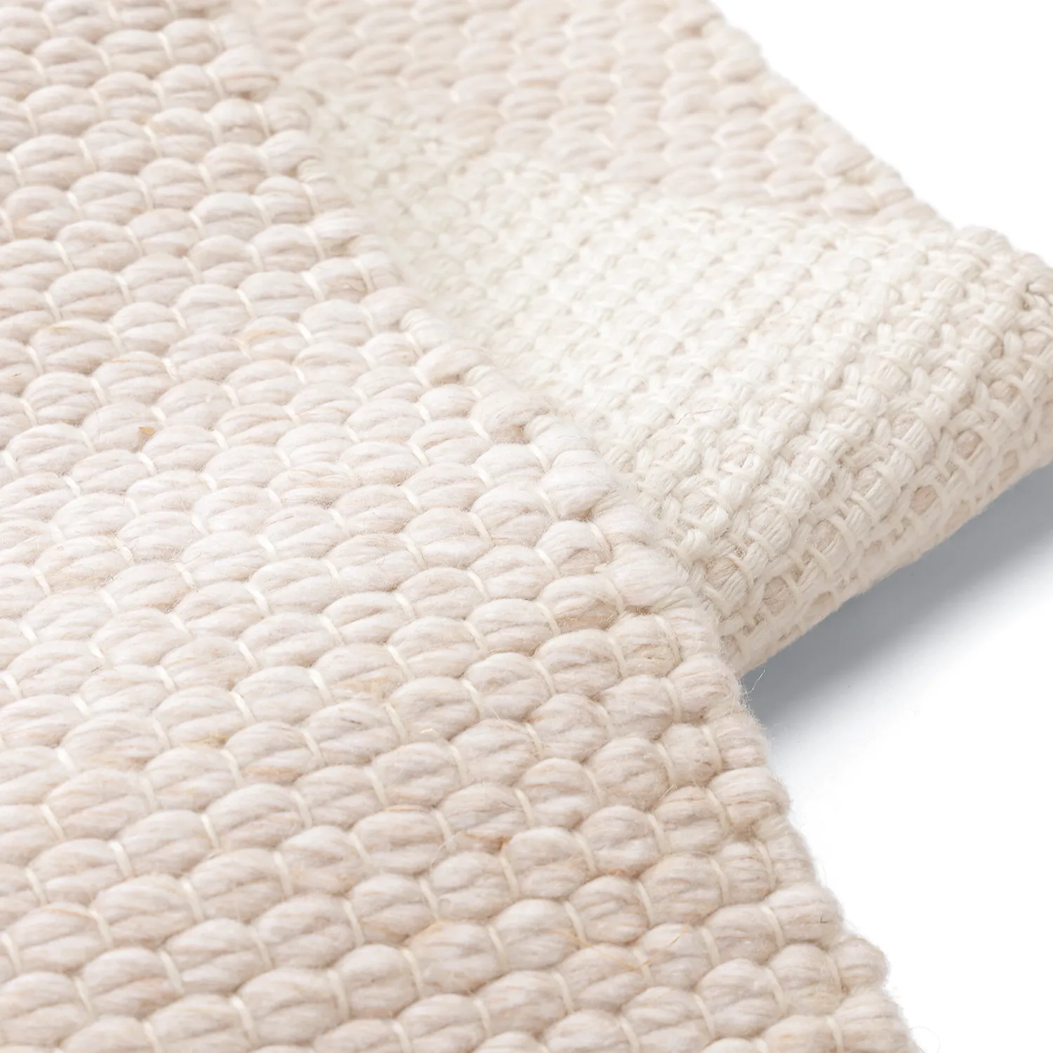 Teppich für innen und außen - Arco Wool Look (creme)
