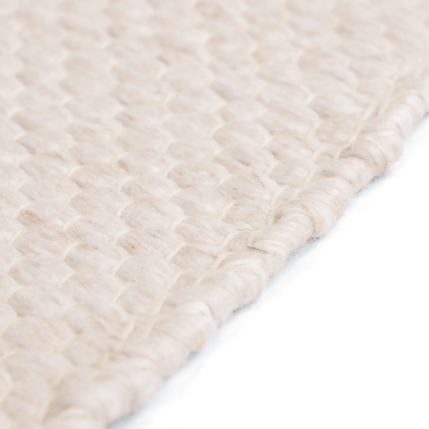 Teppich für innen und außen - Arco Wool Look (creme)
