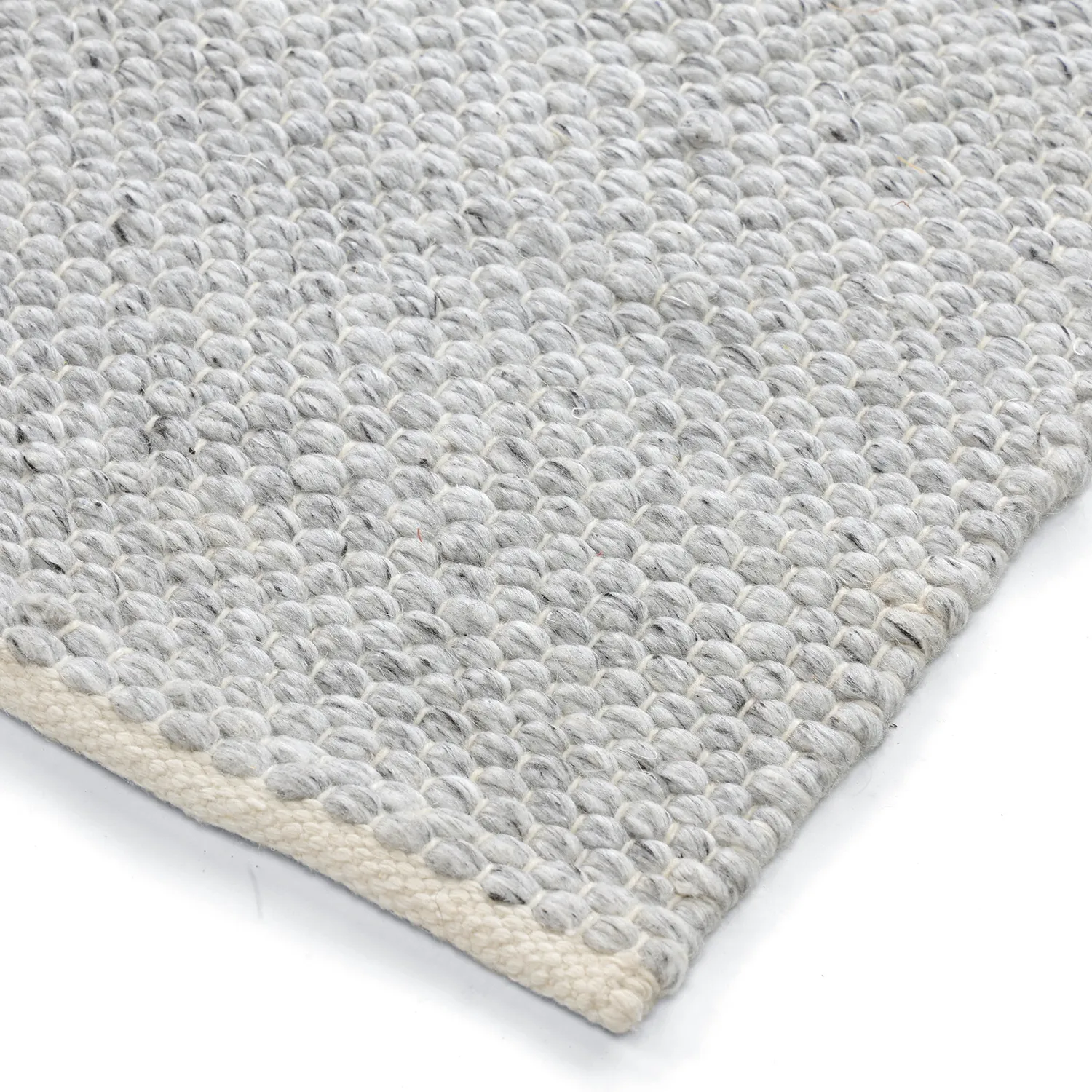 Teppich für innen und außen - Arco Wool Look (grau/beige)