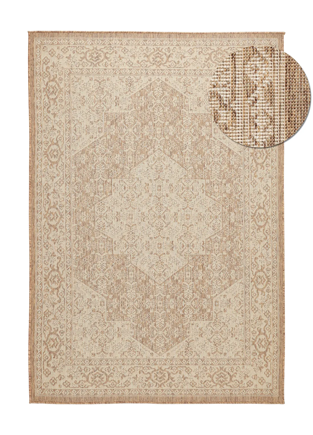 Teppich für innen und außen - Mekele (braun)