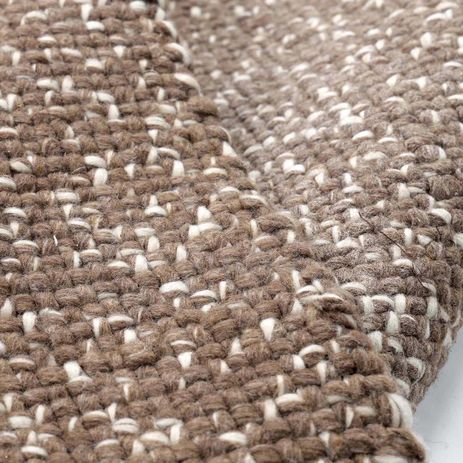 Teppich für innen und außen - Orta Wool Look (braun)
