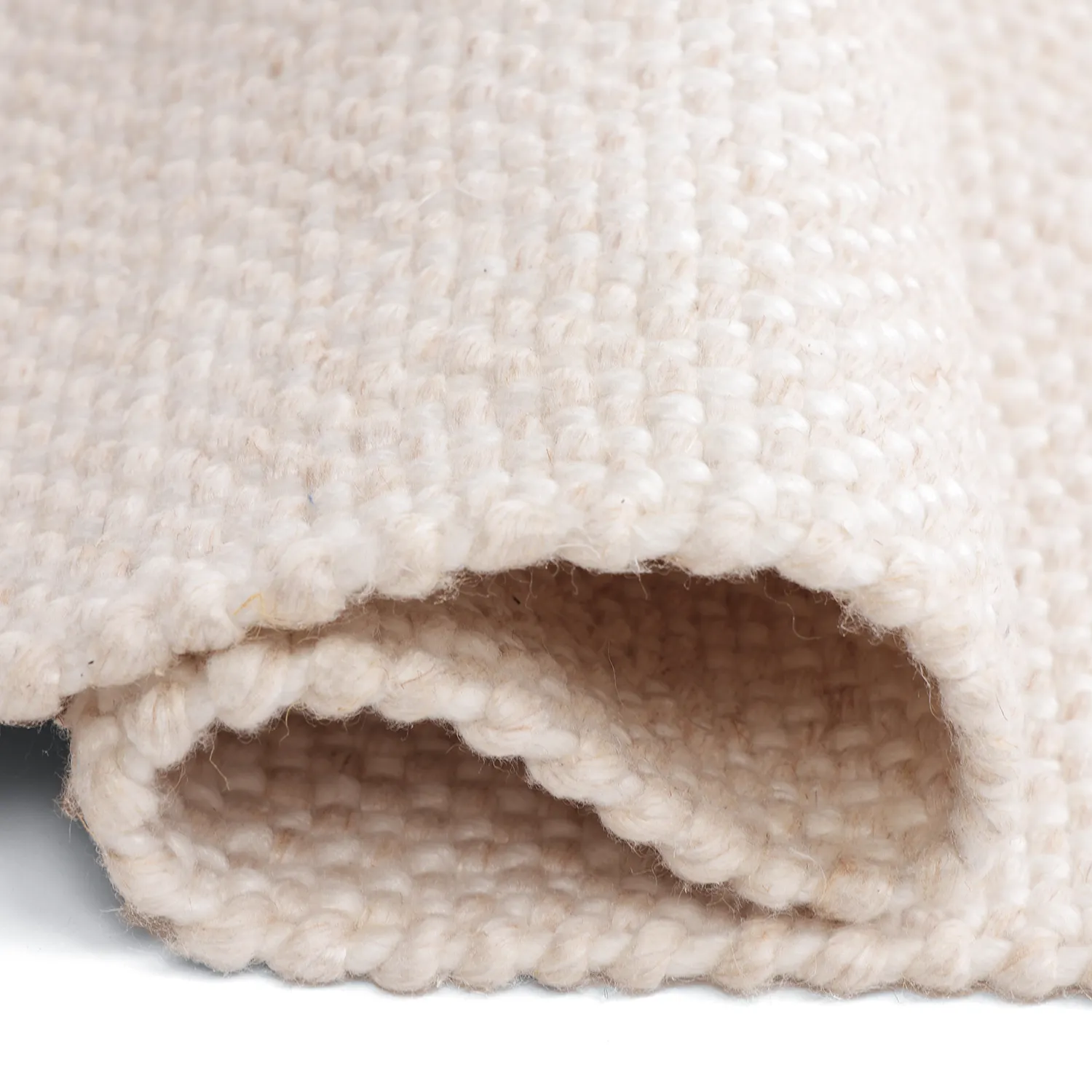 Teppich für innen und außen - Orta Wool Look (creme)