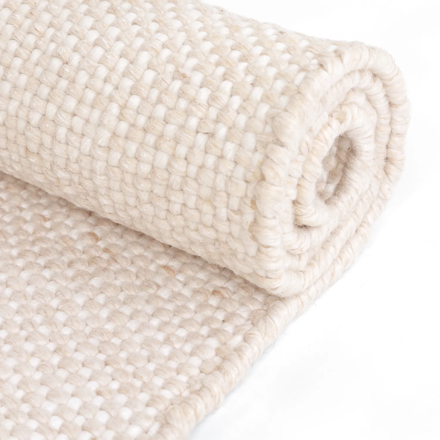 Teppich für innen und außen - Orta Wool Look (creme)