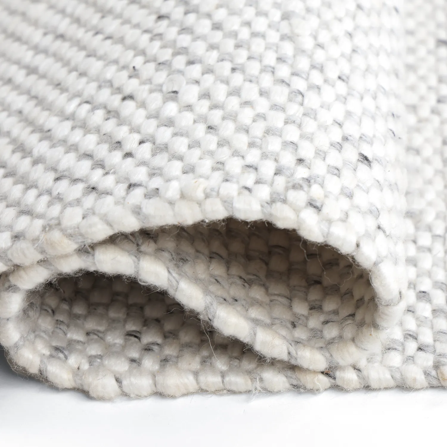Teppich für innen und außen - Orta Wool Look (hellgrau)