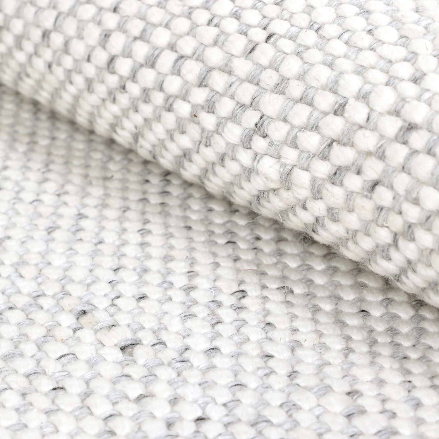 Teppich für innen und außen - Orta Wool Look (hellgrau)