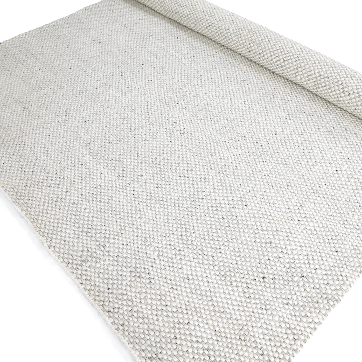 Teppich für innen und außen - Orta Wool Look (hellgrau)