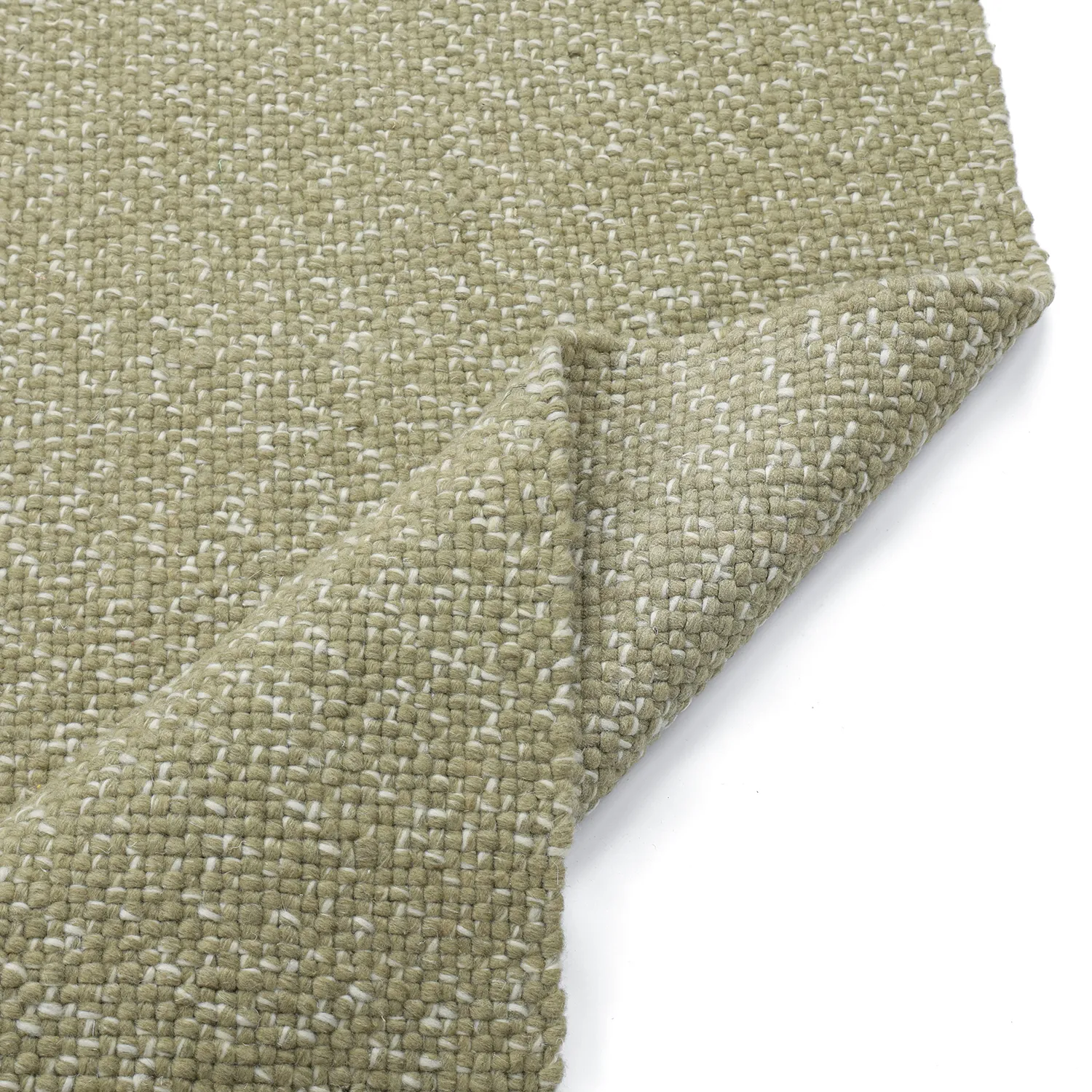 Teppich für innen und außen - Orta Wool Look (moosgrün)