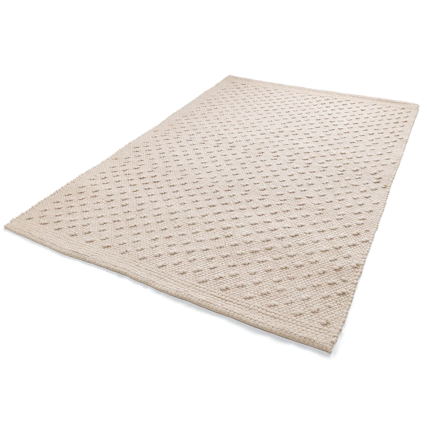 Teppich für innen und außen - Todi Wool Look (creme)