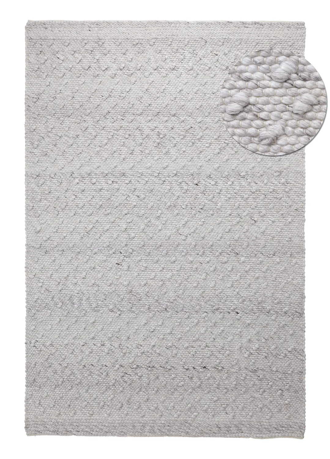 Teppich für innen und außen - Todi Wool Look (grau/beige)