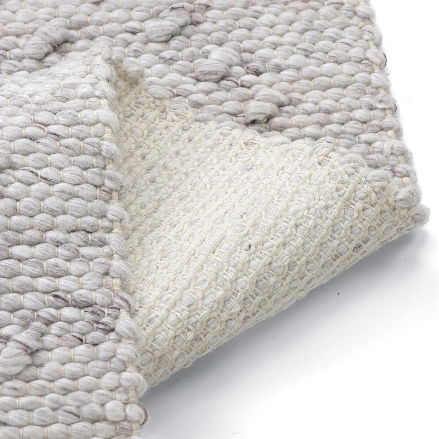 Teppich für innen und außen - Todi Wool Look (grau/beige)
