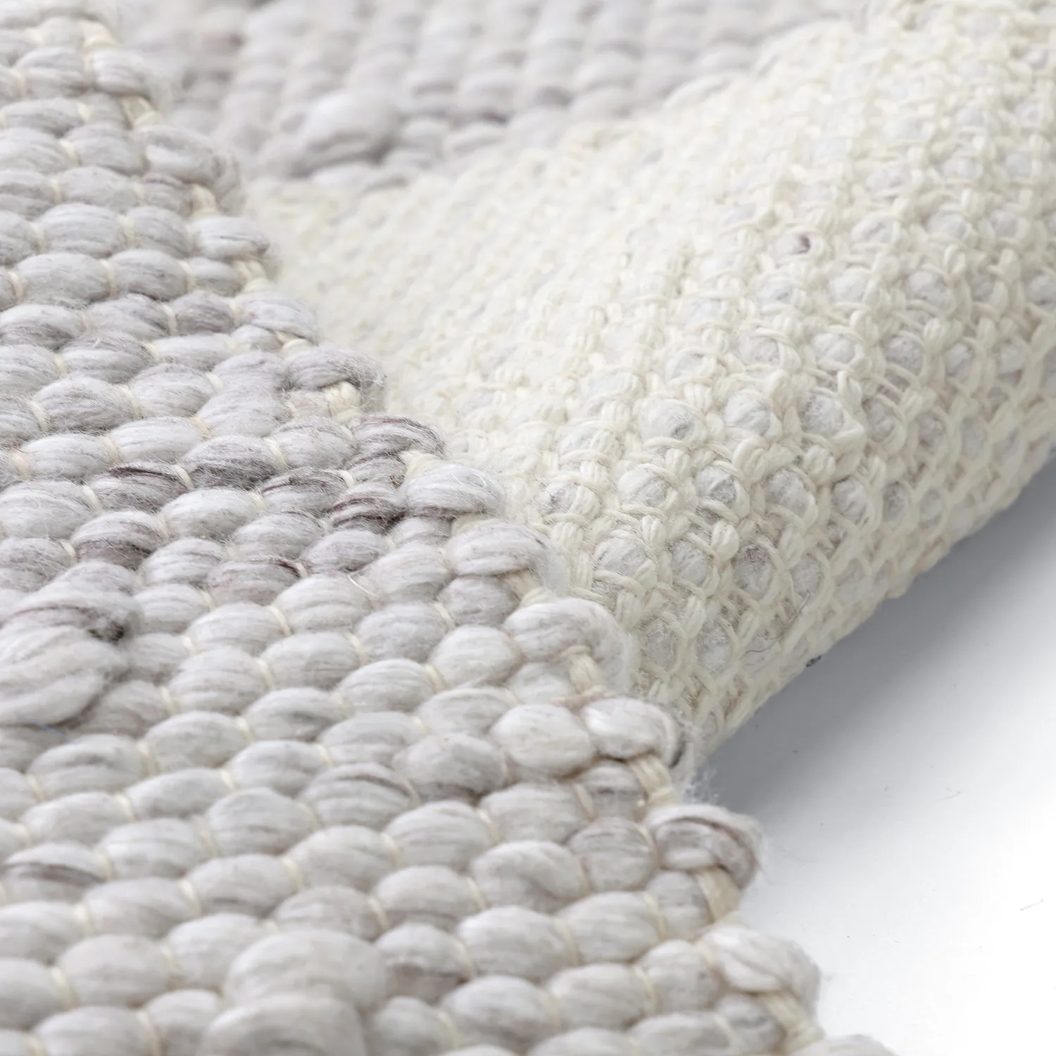 Teppich für innen und außen - Todi Wool Look (grau/beige)