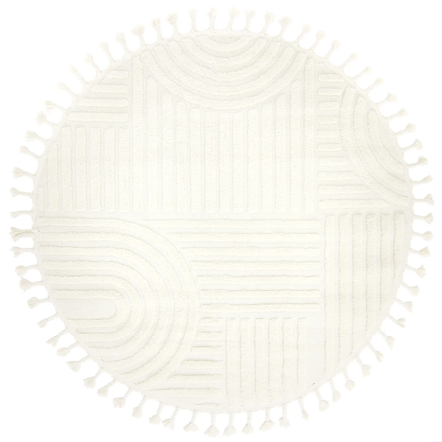 Runde Teppiche - Campbell (offwhite)