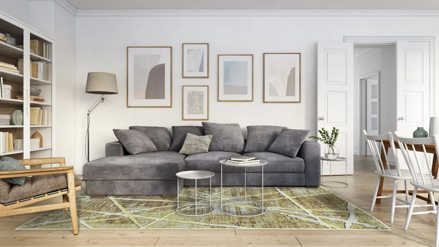 Wilton-Teppich - Lagos (beige)