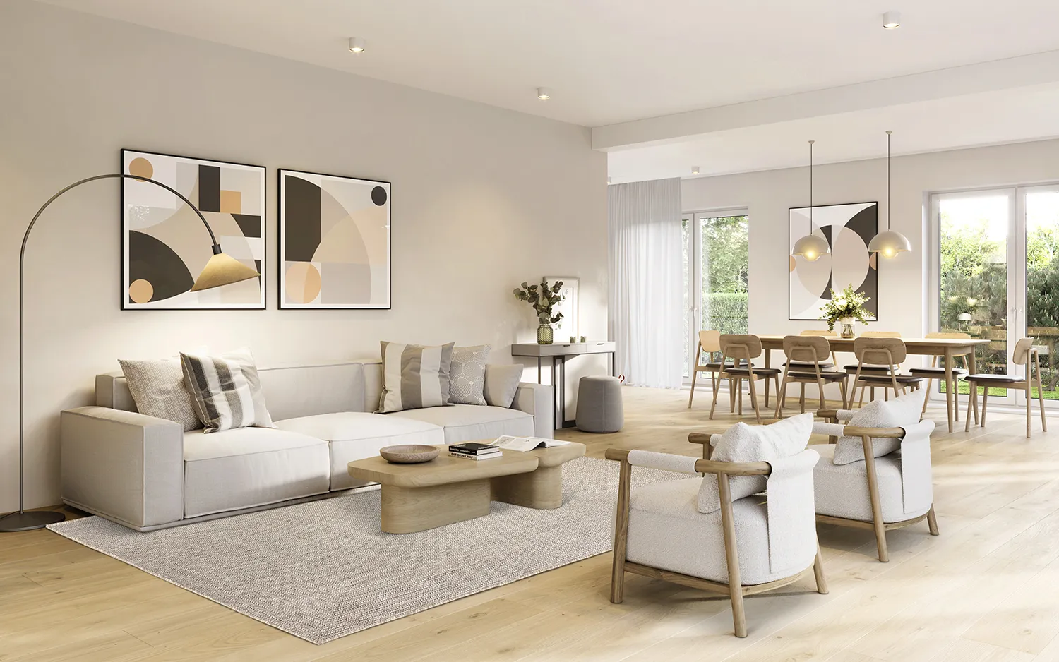 Teppich für innen und außen - Arlo (beige)