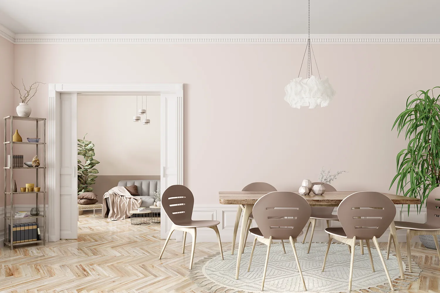 Runde Teppiche - Dover (offwhite)