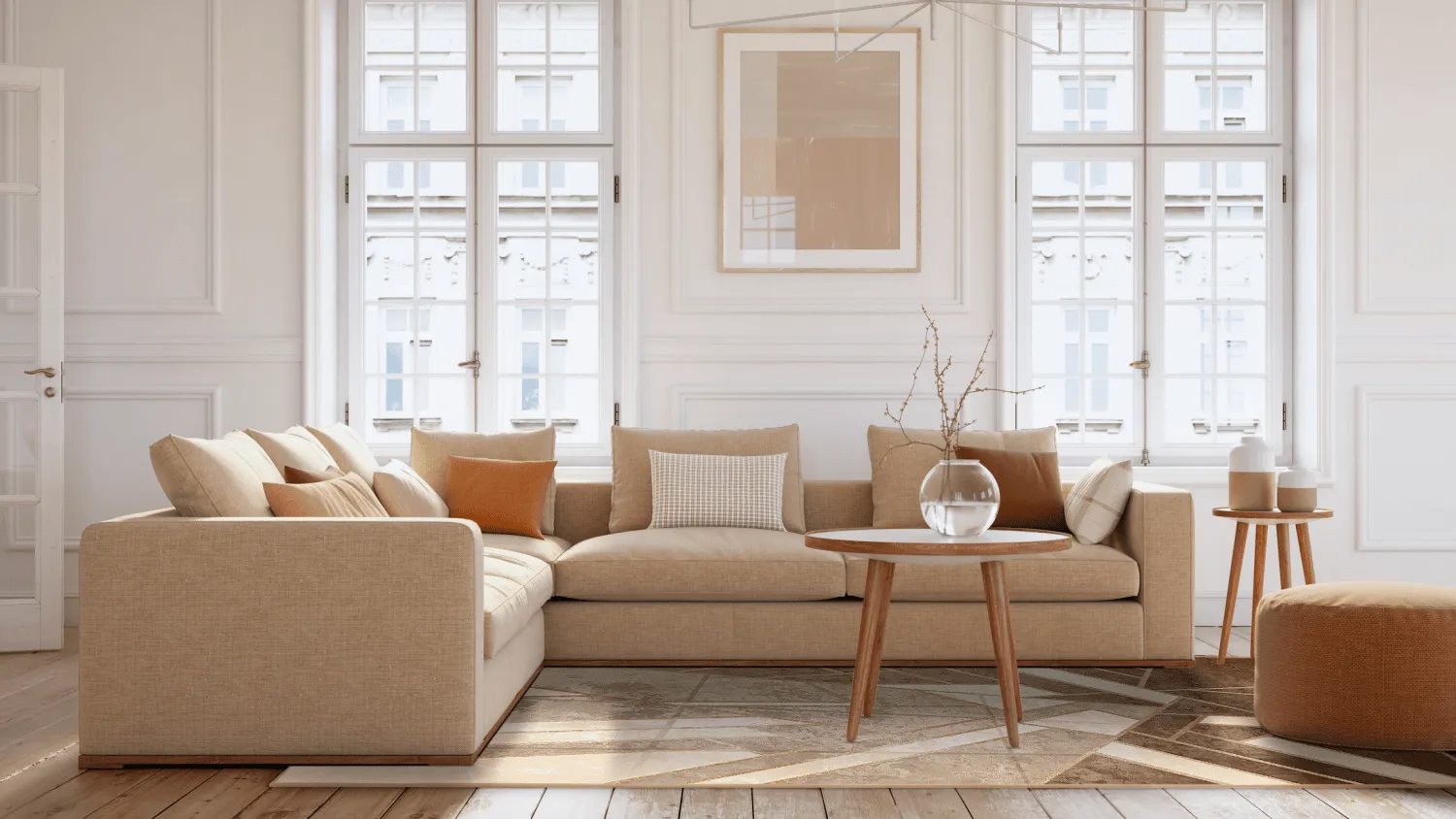 Wilton-Teppich - Amasra (beige)