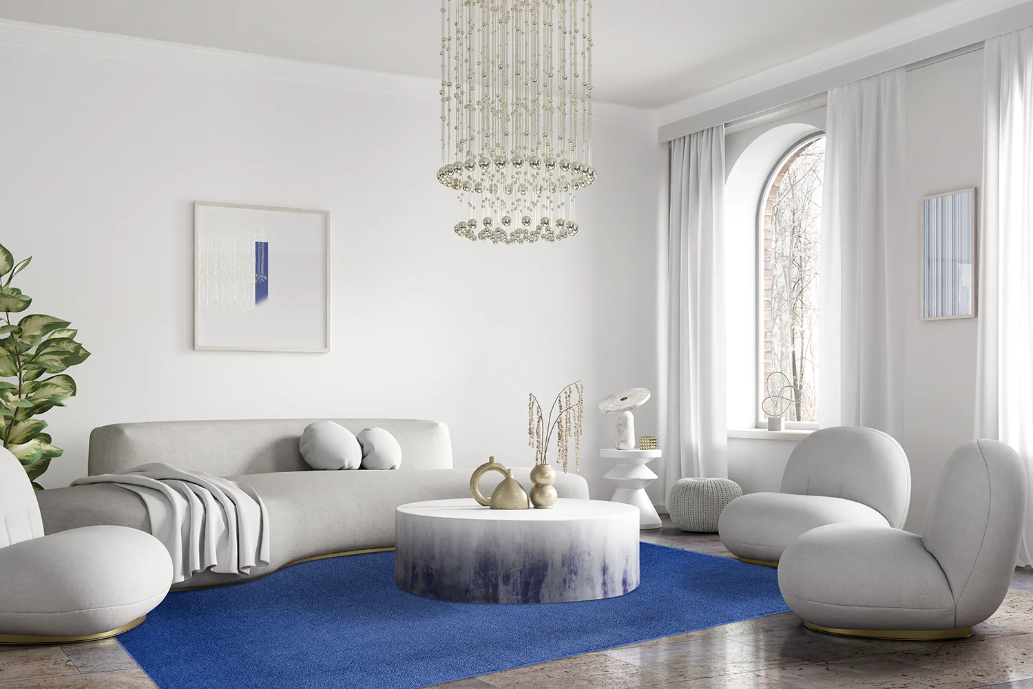 Wollteppich - Hamilton (Classic Blue)