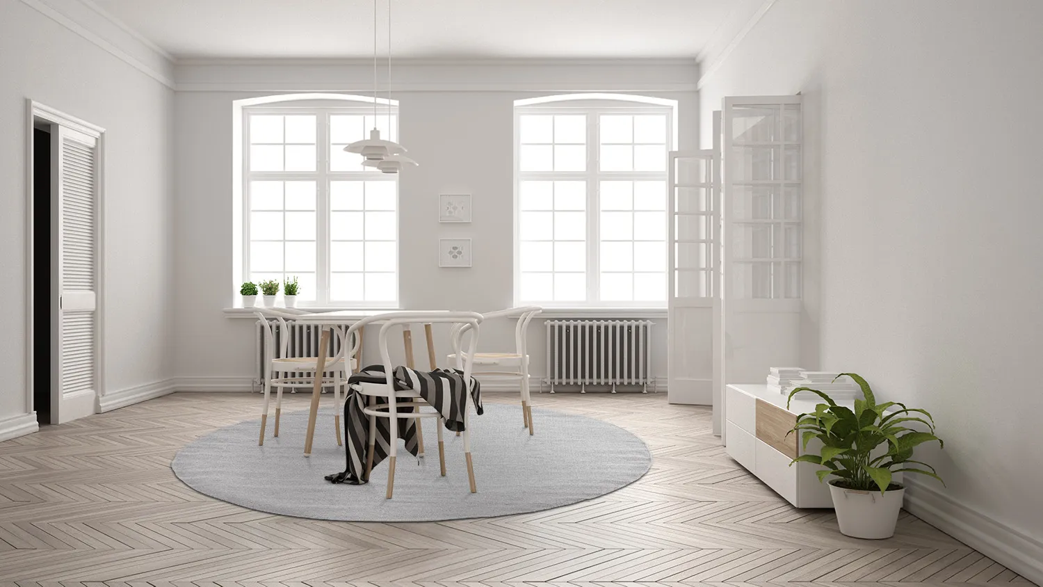 Runde Teppiche - Hamilton (Grey)