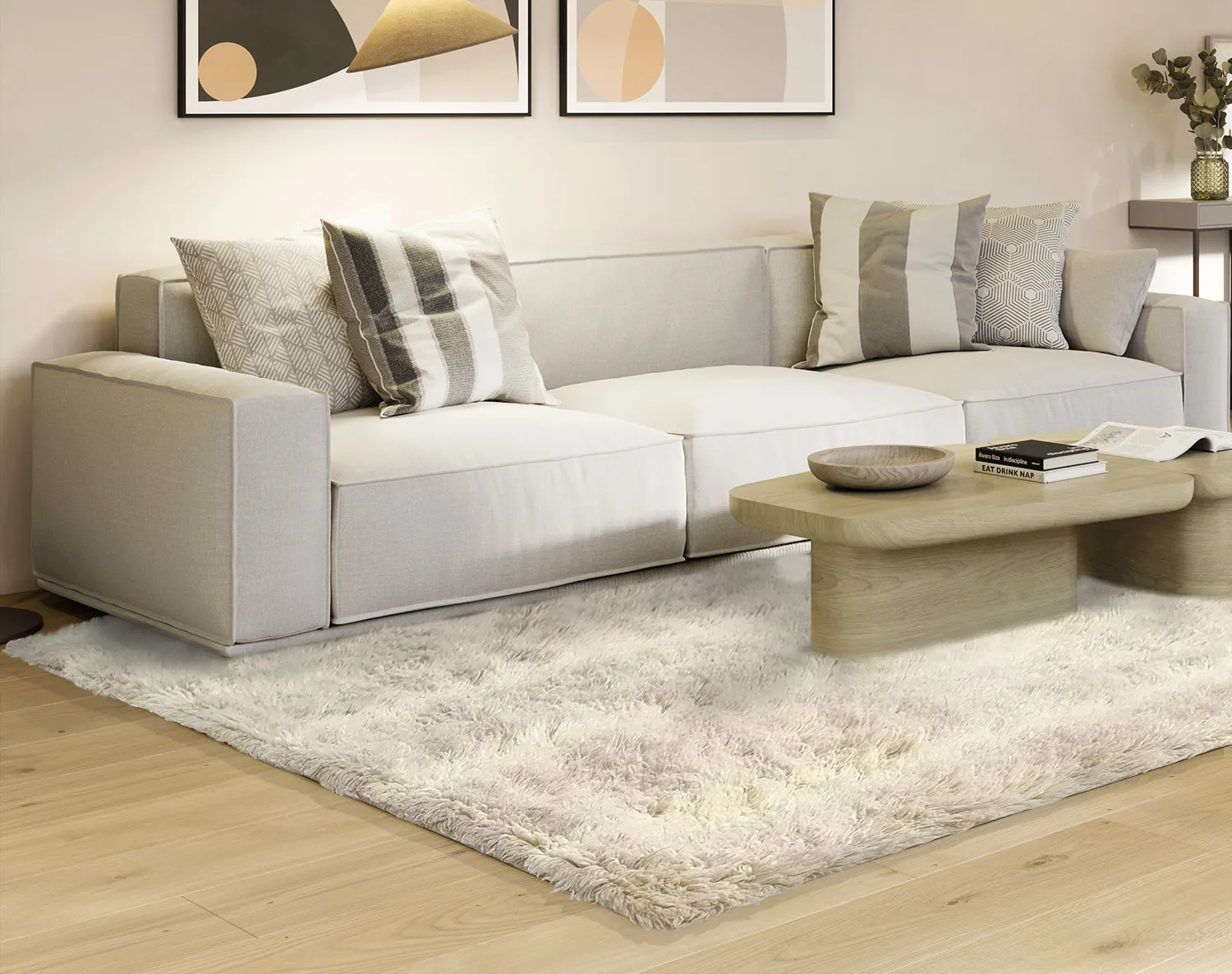 Wollteppich - Ives (beige)