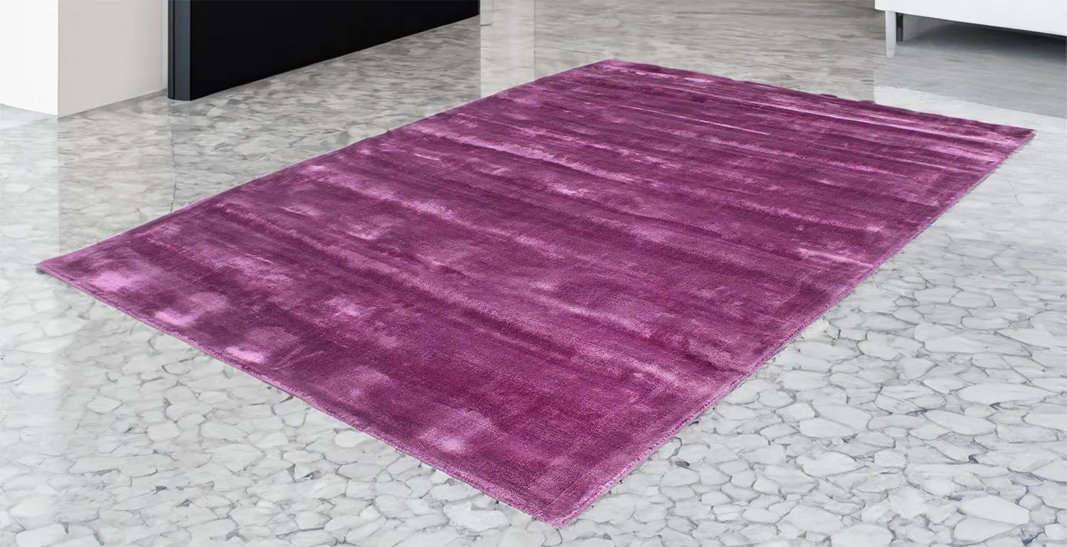 Viskose-teppich - Jodhpur Special Luxury Edition (lila)