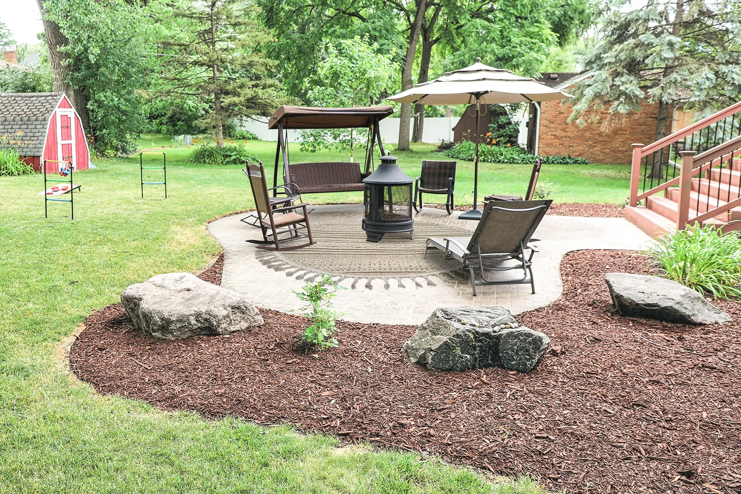 Runde Teppiche - Indoor/Outdoor Athena (beige)