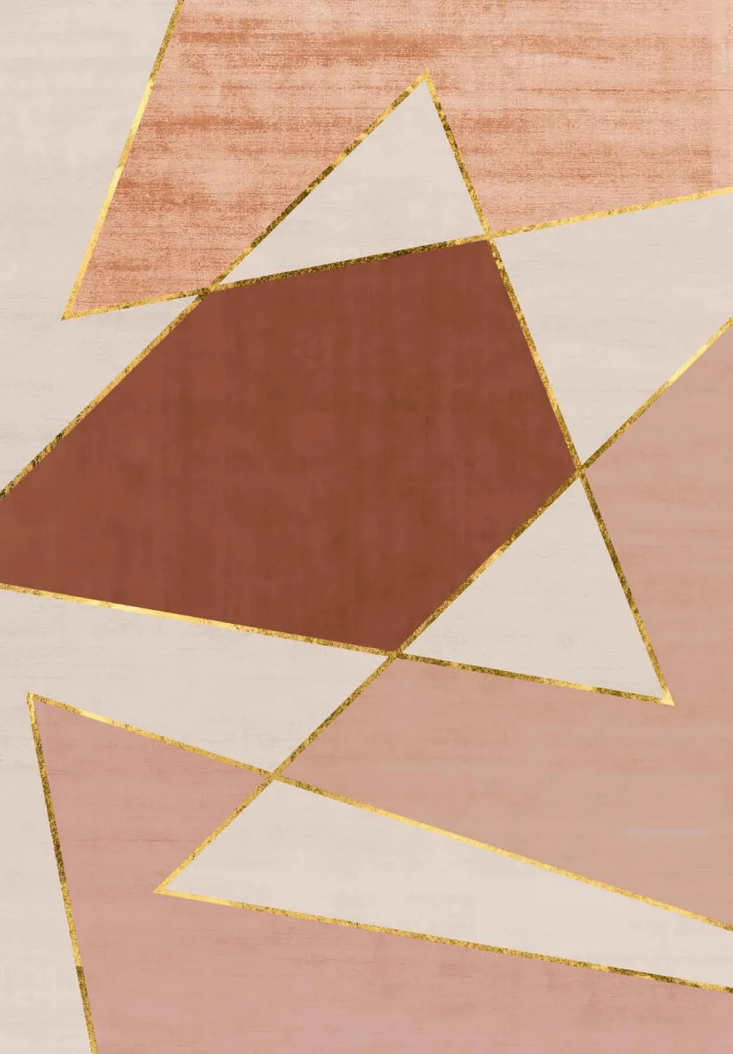 Wilton-Teppich - Jade (beige/rosa)