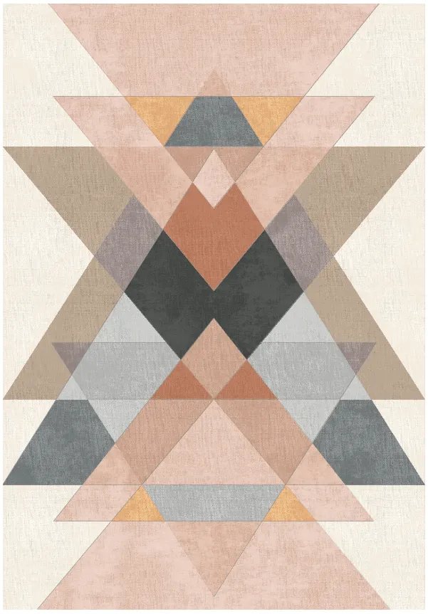 Wilton-Teppich - Jeral (beige/bunt)