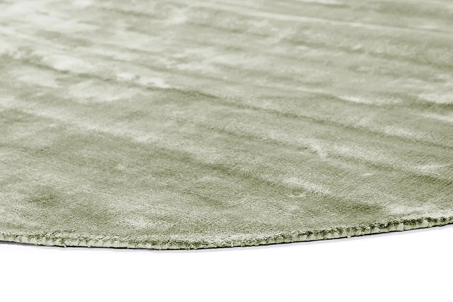 Ovaler viskose-teppich - Jodhpur Special Luxury Edition (grün)