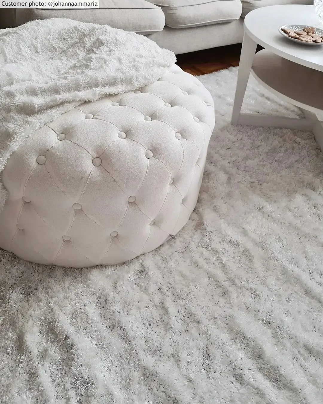 Hochflorteppiche - Cosy (weiß)