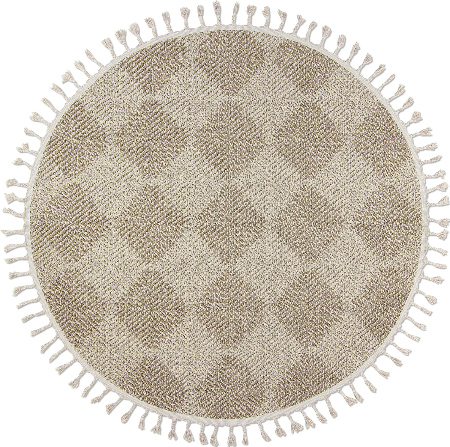 Runde Teppiche - Indoor/Outdoor Dakota (beige)