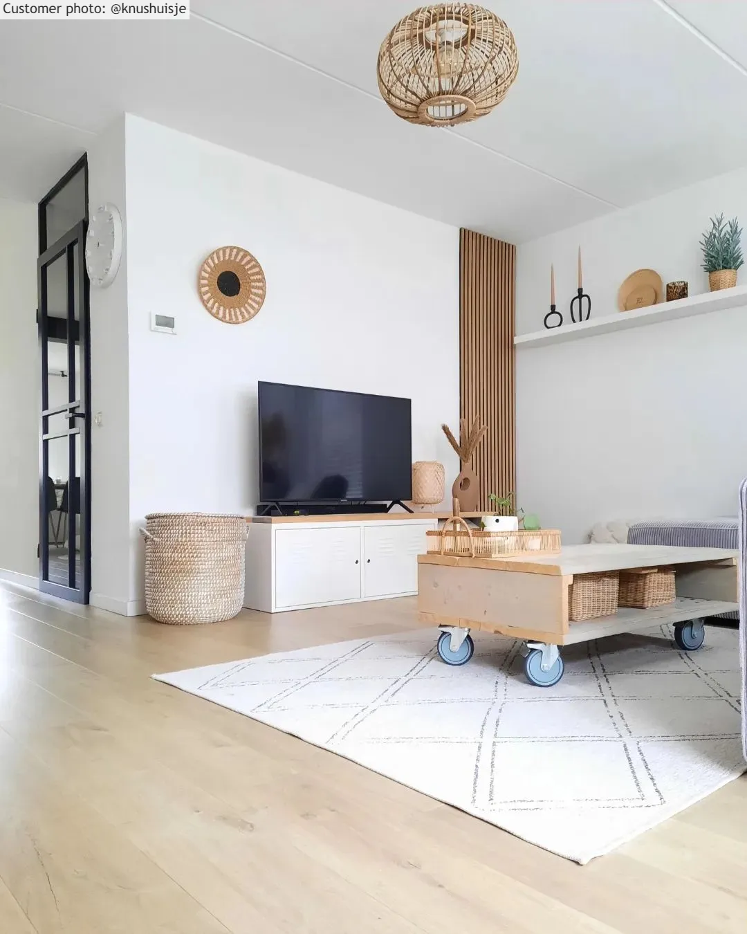 Teppich für innen und außen - Brussels Diamond (weiß)