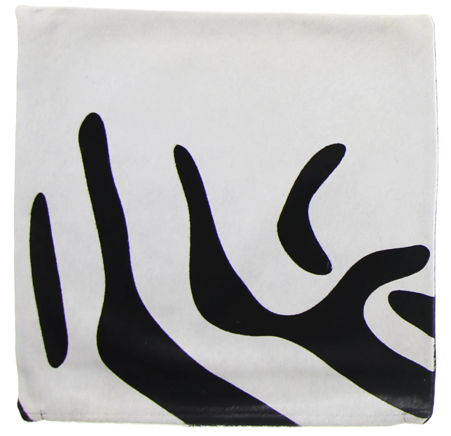 Kuhfell-Kissen (kissenbezug) 45 x 45 cm