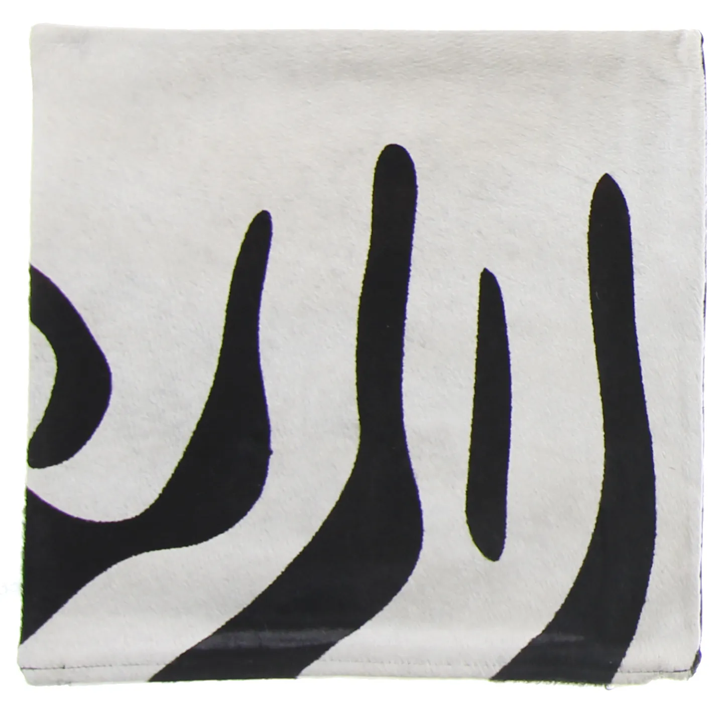 Kuhfell-Kissen (kissenbezug) 45 x 45 cm