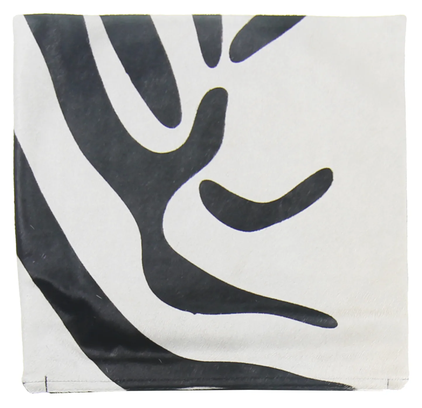 Kuhfell-Kissen (kissenbezug) 45 x 45 cm