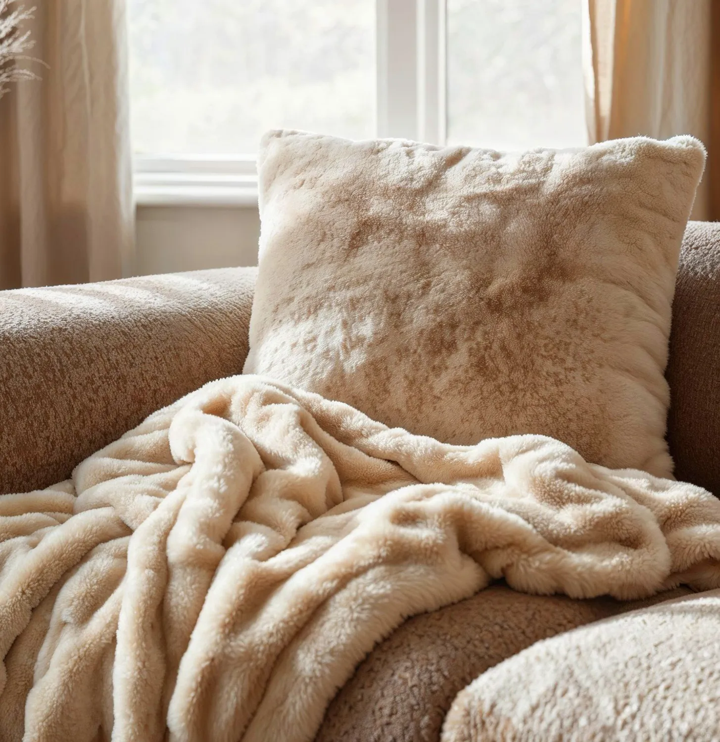 Kissenbezug - Aranga Bubble (beige)