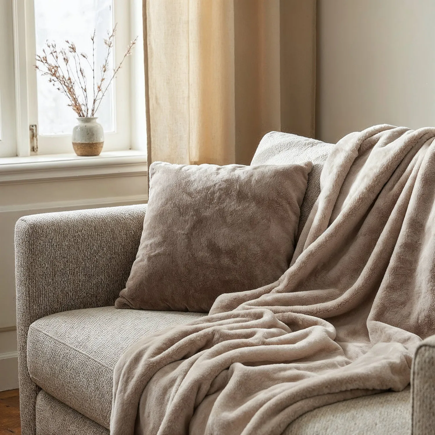 Kissenbezug - Aranga Super Soft (braun)