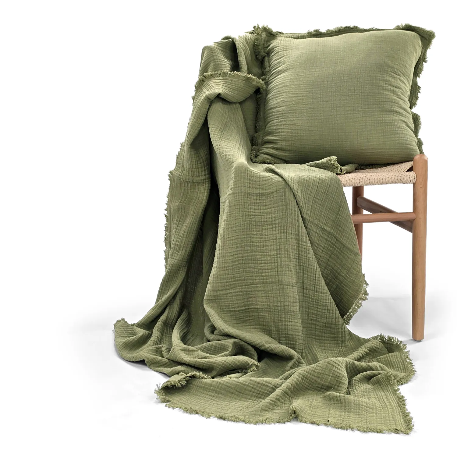 Kissenbezug - Dorena (grün)